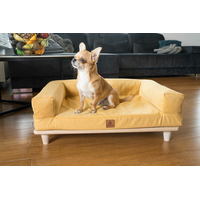 Pohovka pre psov SONIA - horčicová