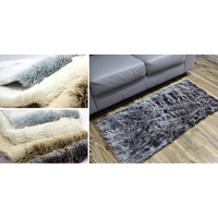 Kusový koberec ALJAŠKA - sivý 80x150 cm