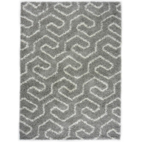 Kusový koberec SHAGGY NEVADA - 463 - sivý 160x220 cm