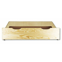Detská posteľ z MASÍVU 200x90cm SO ŠUPLIKMI - DP005 - morenie dub
