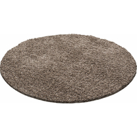 Kusový koberec Life Shaggy 1500 mocca circle