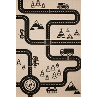 Detský kusový koberec Vini 103024 Road Map Charly 120x170 cm