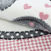 Detský kusový koberec Kids 570 pink circle