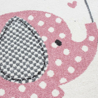 Detský kusový koberec Kids 570 pink circle