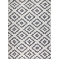 Kusový obojstranný koberec Twin 103132 grey creme