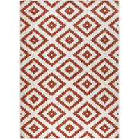Kusový obojstranný koberec Twin 103130 terra creme