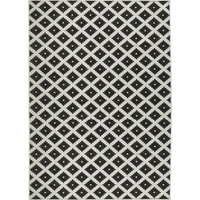 Kusový obojstranný koberec Twin 103124 black creme