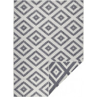 Kusový oboustranný koberec Twin 103132 grey creme