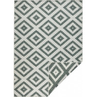 Kusový obojstranný koberec Twin 103131 green creme