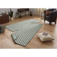 Kusový obojstranný koberec Twin 103125 green creme