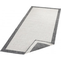 Kusový obojstranný koberec Twin 103108 creme grey