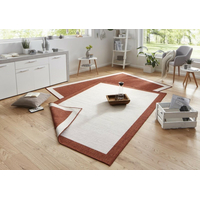 Kusový obojstranný koberec Twin 103106 creme terra