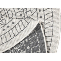 Kusový obojstranný koberec Twin 103143 creme grey
