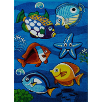 Detský kusový koberec Smart Kids 22308 Blue
