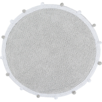 Ručne tkaný kusový koberec Bubbly Light Grey