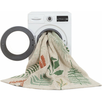 Ručne tkaný kusový koberec Botanic Plants