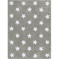 Ručne tkaný kusový koberec Stars Grey-White