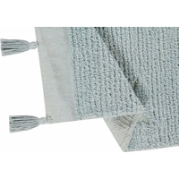 Ručne tkaný kusový koberec Hippy Stars Aqua Blue