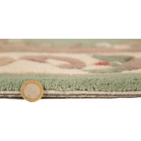 Ručne všívaný kusový koberec Lotus premium Green