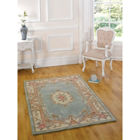 Ručne všívaný kusový koberec Lotus premium Green