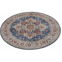 Kusový koberec Asmar 104001 Jeans/Blue circle