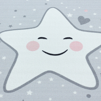 Detský kusový koberec Play 2901 grey