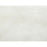 Kusový koberec Faux Fur Sheepskin Ivory circle