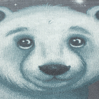 Detský kusový koberec Bambi 810 blue circle
