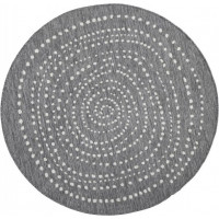 Kusový obojstranný koberec Twin 103112 grey creme