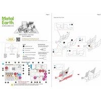 METAL EARTH 3D puzzle Ford model T 1908 (farebný)