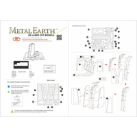 METAL EARTH 3D puzzle 30 Rockefeller Plaza (GE Building)