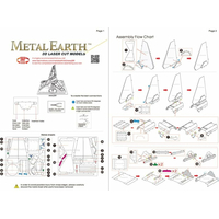 METAL EARTH 3D puzzle Star Wars: Imperial Shuttle