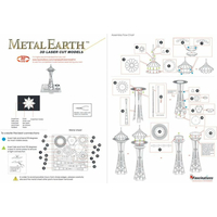 METAL EARTH 3D puzzle Space Needle v Seattli