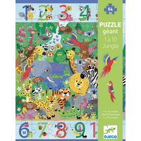 DJECO Puzzle Džungľa 54 dielikov