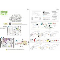 METAL EARTH 3D puzzle 1934 Packard Twelve Convertible