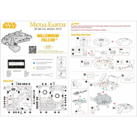 METAL EARTH 3D puzzle Star Wars: Millenium Falcon