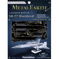 METAL EARTH 3D puzzle Lockheed SR-71 Blackbird