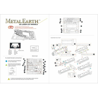 METAL EARTH 3D puzzle Parná lokomotíva