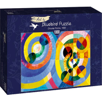 BLUEBIRD Puzzle Kruhové objekty 1000 dielikov