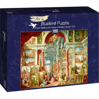 BLUEBIRD Puzzle Obrazáreň s pohľadmi na moderné Rím 1000 dielikov