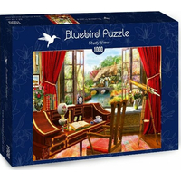 BLUEBIRD Puzzle Výhľad z pracovne 1000 dielikov