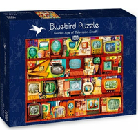 BLUEBIRD Puzzle Zlatý vek televízie 1000 dielikov