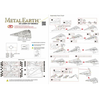 METAL EARTH 3D puzzle Star Wars: Imperial Star Destroyer