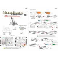 METAL EARTH 3D puzzle Pásový žeriav