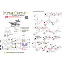 METAL EARTH 3D puzzle Bombardér B-17