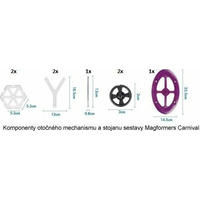 MAGFORMERS Carnival - príslušenstvo