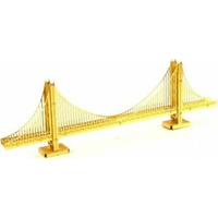 METAL EARTH 3D puzzle Most Golden Gate (zlatý)