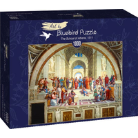 BLUEBIRD Puzzle Aténska škola 1000 dielikov