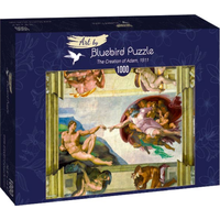 BLUEBIRD Puzzle Stvorenie Adama 1000 dielikov