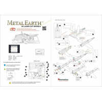 METAL EARTH 3D puzzle Stíhacie lietadlo Mitsubishi Zero